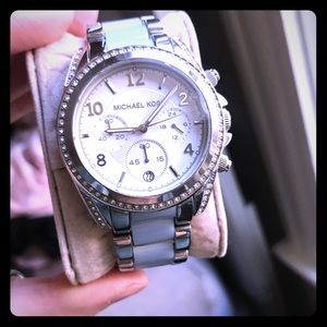 Blue Michael Kors Watch